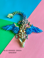 blue-orange-green-3d-printed-crystal-winged-dragon