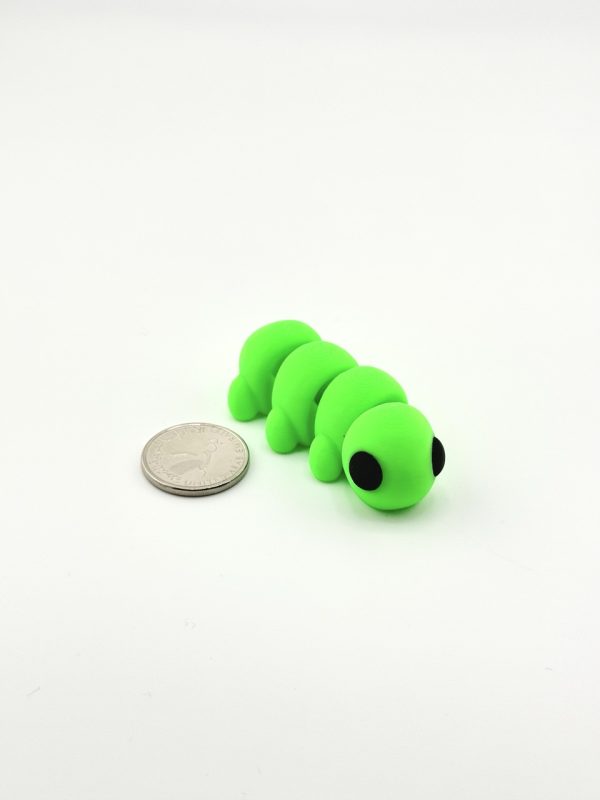 3D Printed Mini Flexi Animals - Articulated figures in various colors for collectors and kids