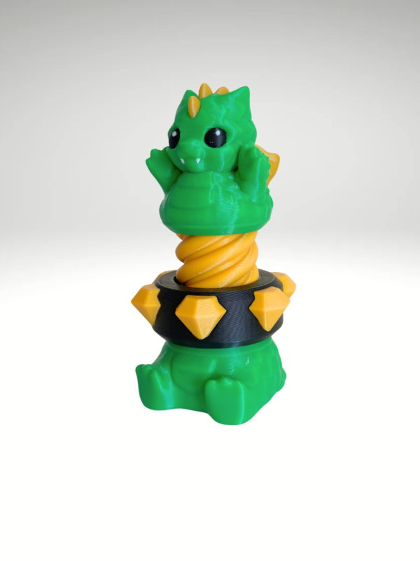 3D-printed-dinosaur-shaped-fidget-toy-with-mechanical-bolt-feature-on-a-clean-surface.